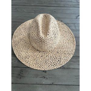 Janessa Leone Simone Tan Straw Hat
